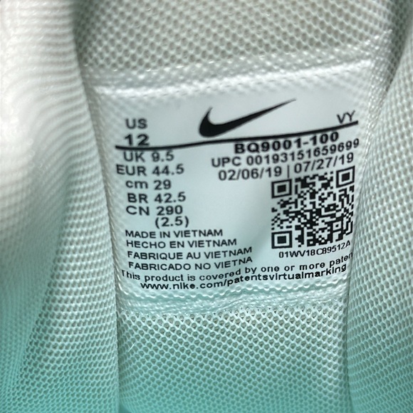 Nike Shox Enigma Women's Running Gym White Black Gold Used Like New Women’s 12 - Picture 7 of 14